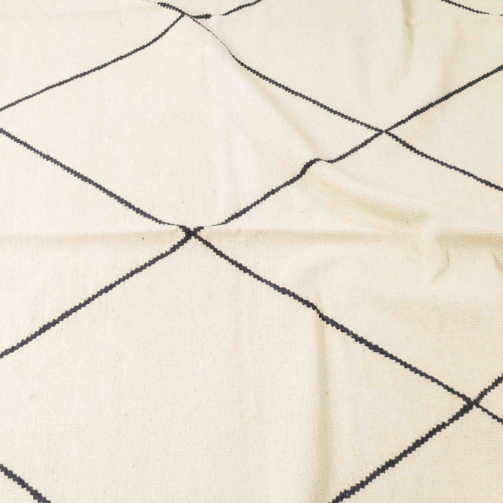 שטיח קילים בוהו 00 קרם/שחור 291*198 | Boho