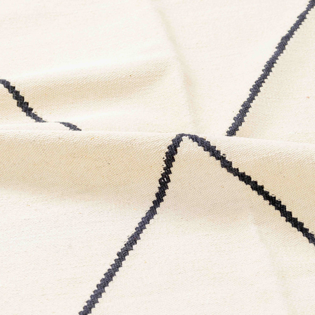 שטיח קילים בוהו 00 קרם/שחור 291*198 | Boho