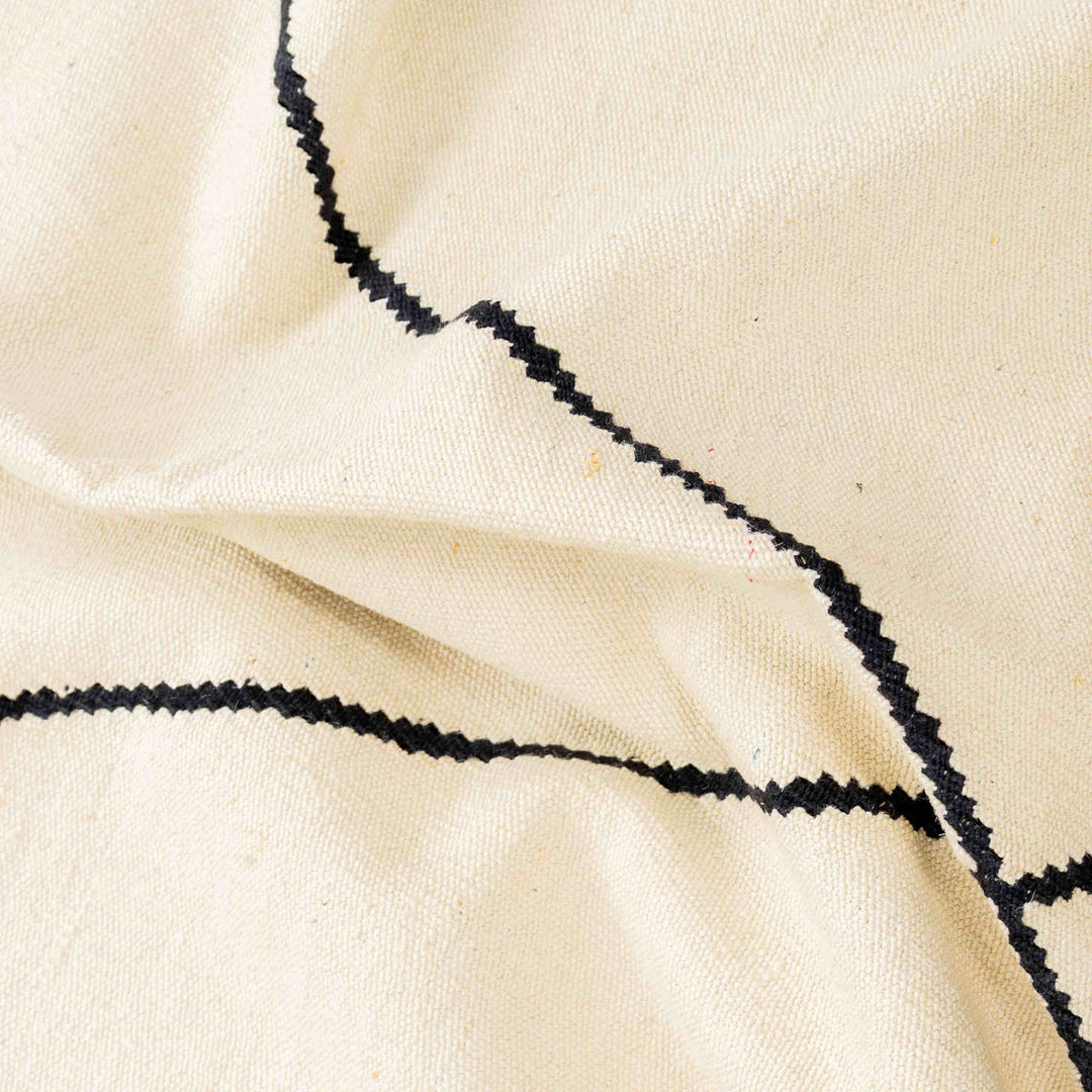 שטיח קילים בוהו 00 קרם/שחור 291*198 | Boho