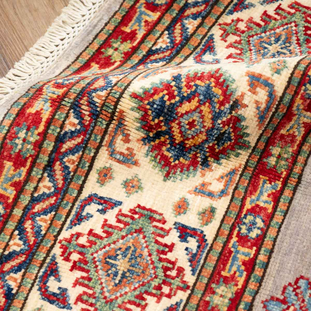 שטיח סופר קזאק 00 צבעוני 204*149 | Super Kazak