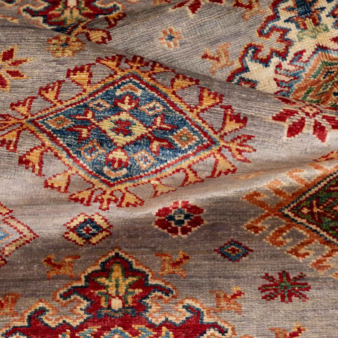 שטיח סופר קזאק 00 צבעוני 204*149 | Super Kazak