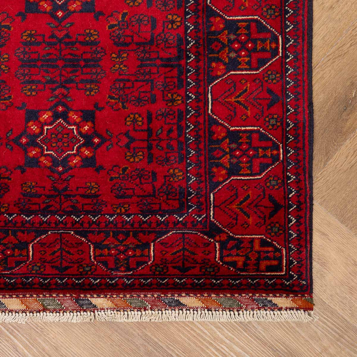 שטיח אפגני חלממדי 00 אדום 294*84