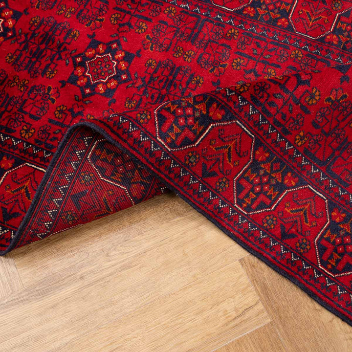 שטיח אפגני חלממדי 00 אדום 294*84