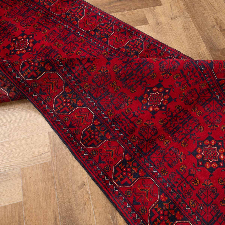 שטיח אפגני חלממדי 00 אדום 294*84