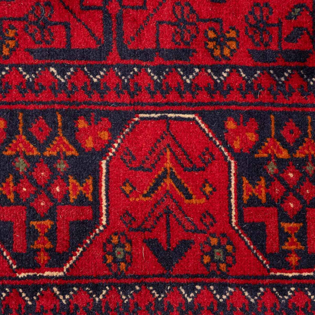 שטיח אפגני חלממדי 00 אדום 294*84