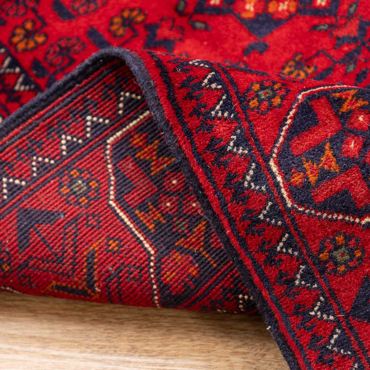 שטיח אפגני חלממדי 00 אדום 294*84