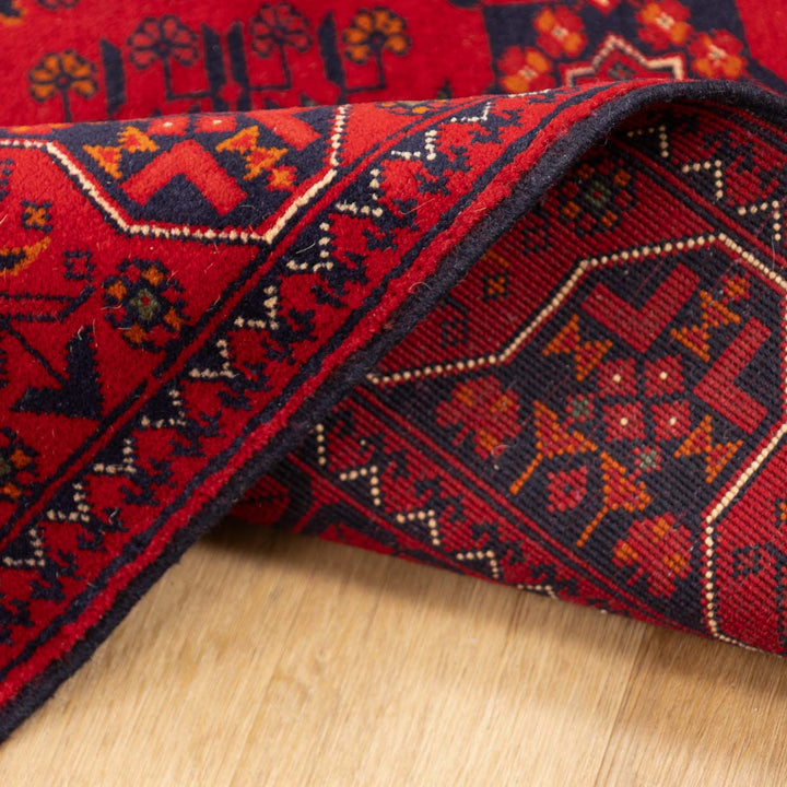 שטיח אפגני חלממדי 00 אדום 294*84