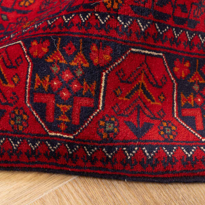 שטיח אפגני חלממדי 00 אדום 294*84