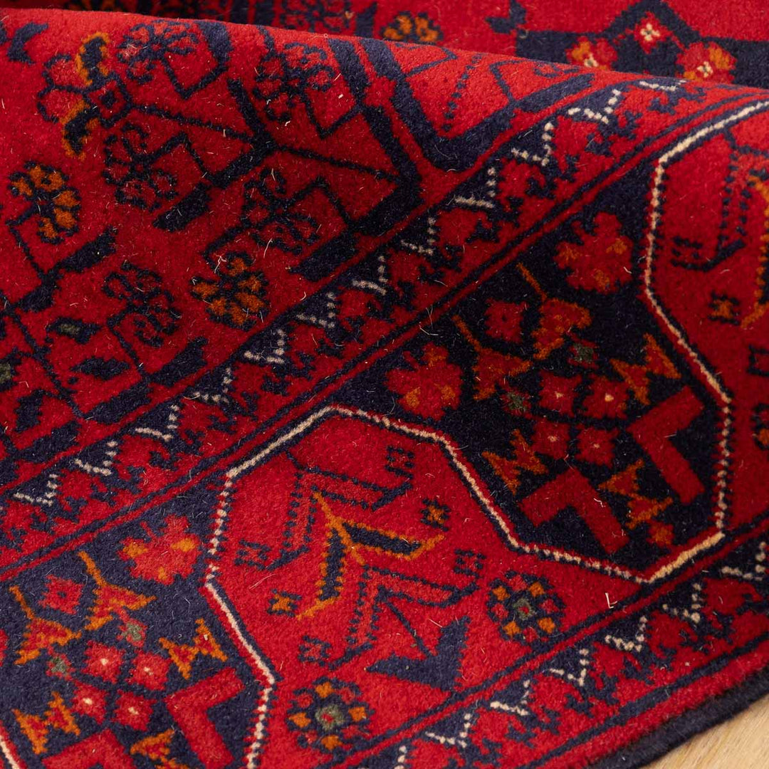 שטיח אפגני חלממדי 00 אדום 294*84