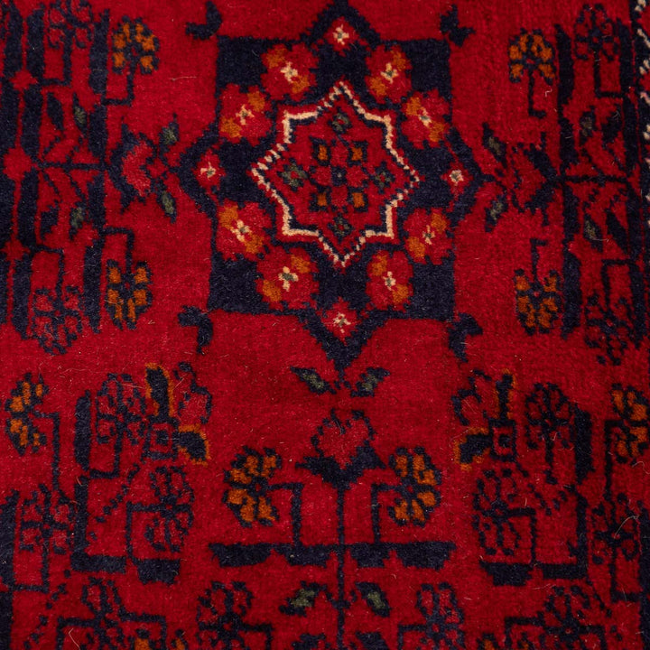 שטיח אפגני חלממדי 00 אדום 294*84