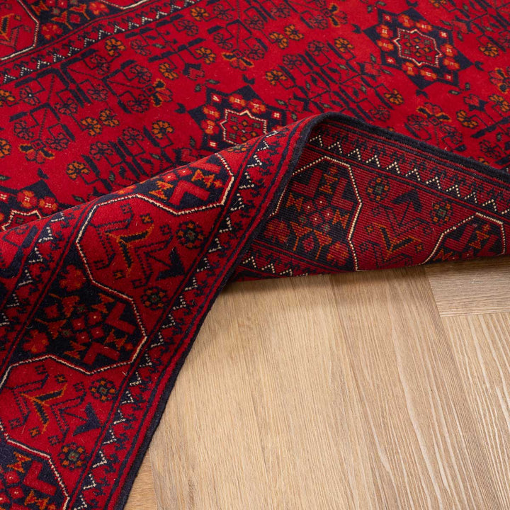 שטיח אפגני חלממדי 00 אדום 294*84