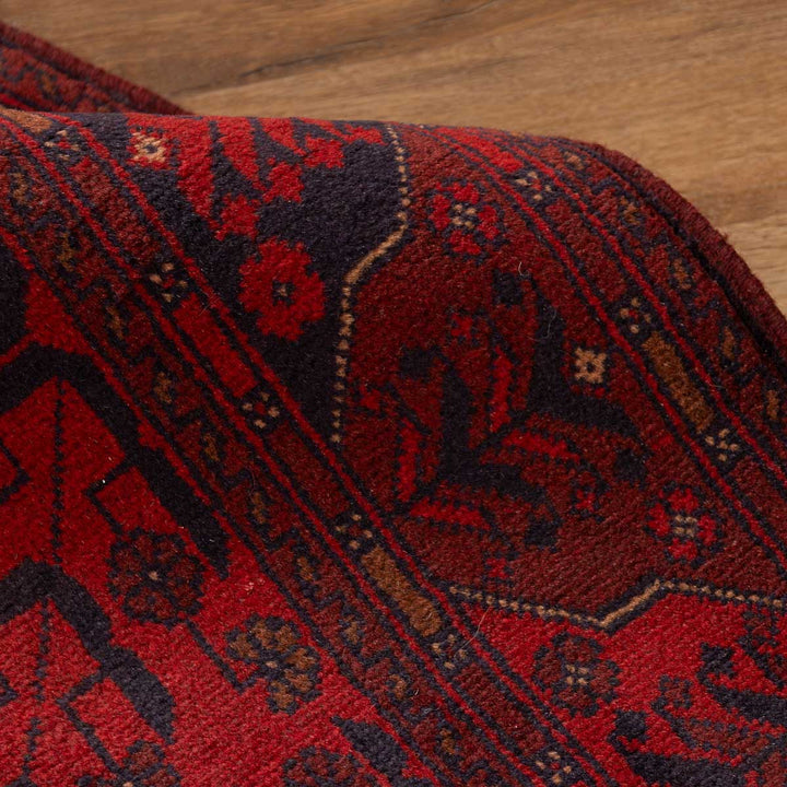 שטיח אפגני חלממדי 00 אדום 296*83