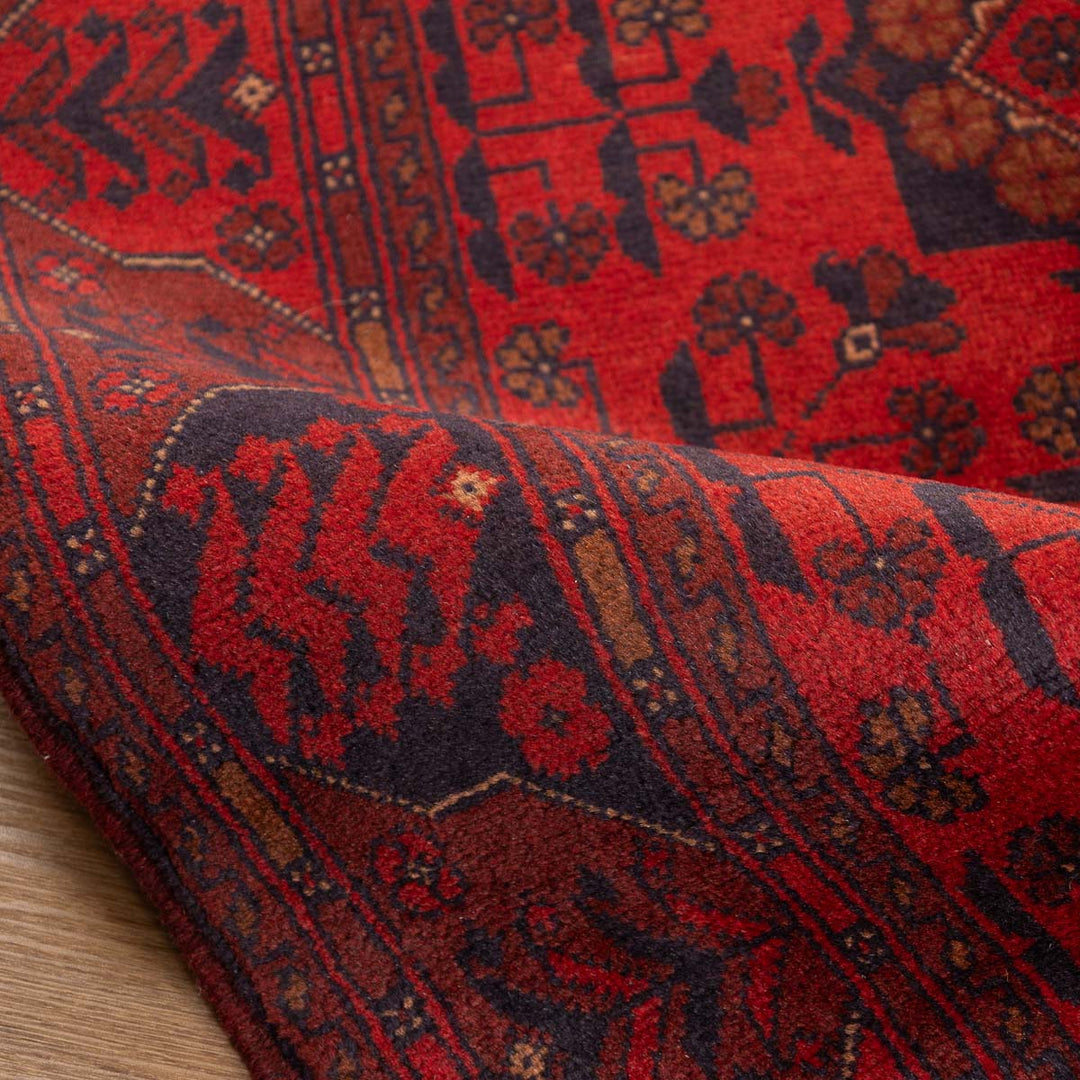 שטיח אפגני חלממדי 00 אדום 296*83