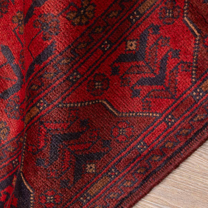 שטיח אפגני חלממדי 00 אדום 296*83