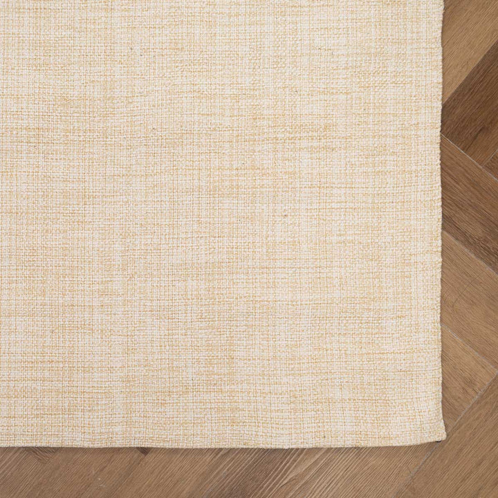 שטיח דלהי כותנה 01 קרם חרדל | Delhi