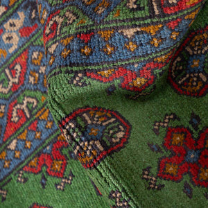 שטיח אפגני בוכרה 00 ירוק 198*152 | Bokhara Rug