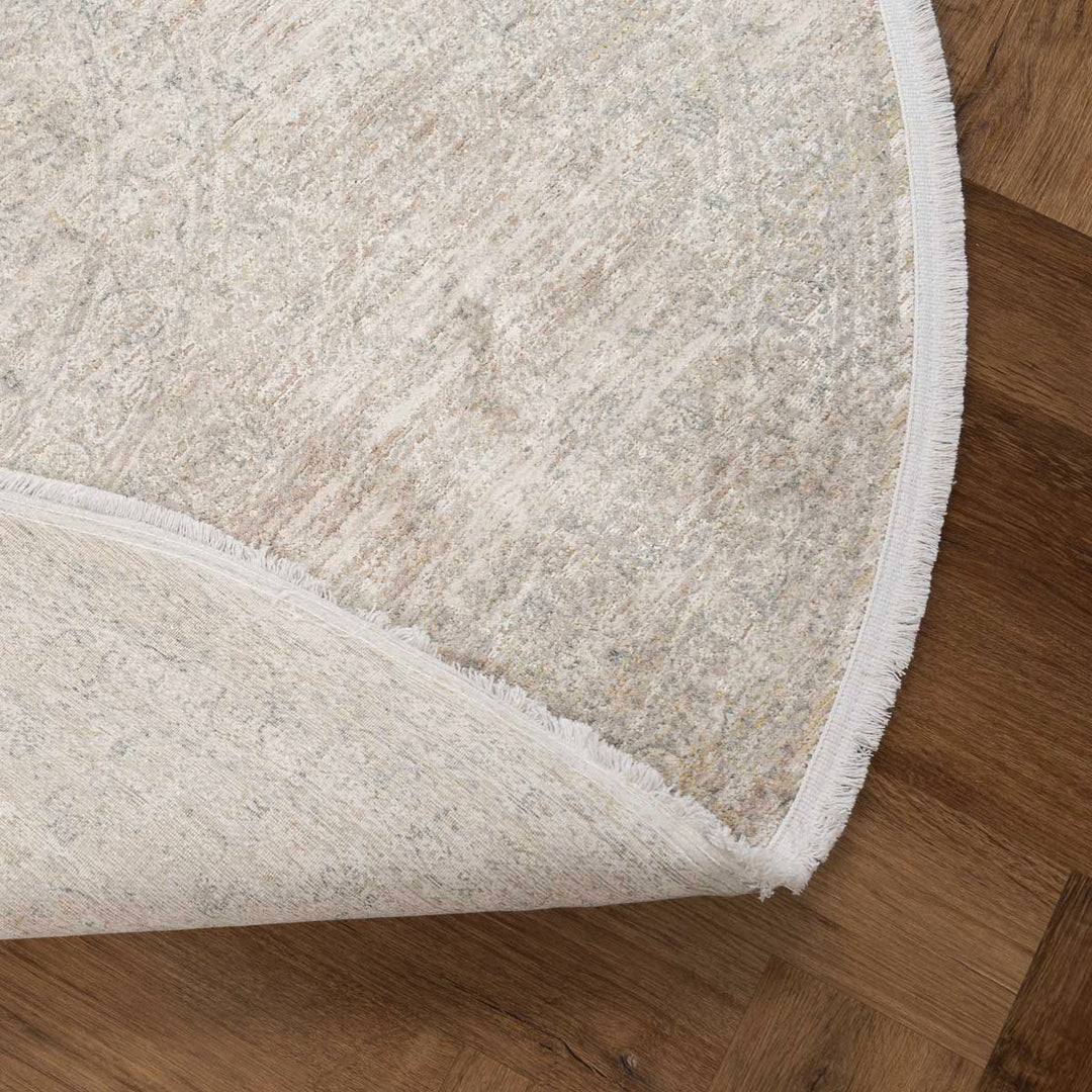 שטיח נול בוטיק 33 בז' עגול | Nool boutique