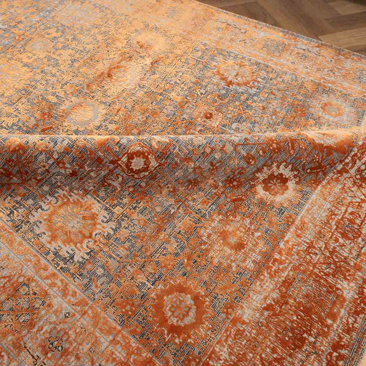 שטיח היסטוריה 10 אפור\כתום 290*200 ס"מ  | Historia