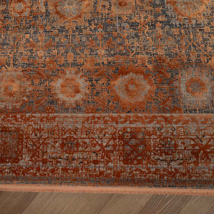 שטיח היסטוריה 10 אפור\כתום 290*200 ס"מ  | Historia