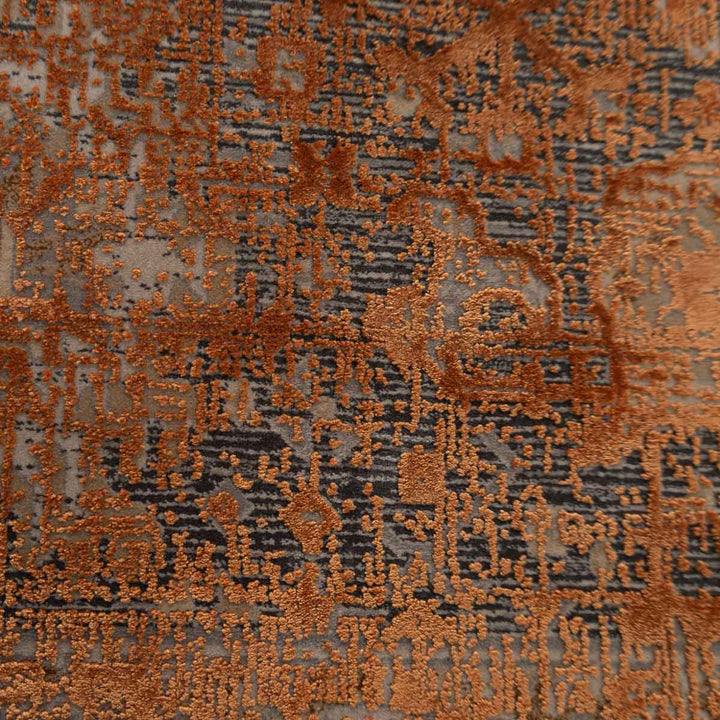 שטיח היסטוריה 10 אפור\כתום 290*200 ס"מ  | Historia