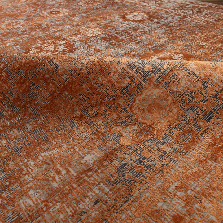 שטיח היסטוריה 10 אפור\כתום 290*200 ס"מ  | Historia