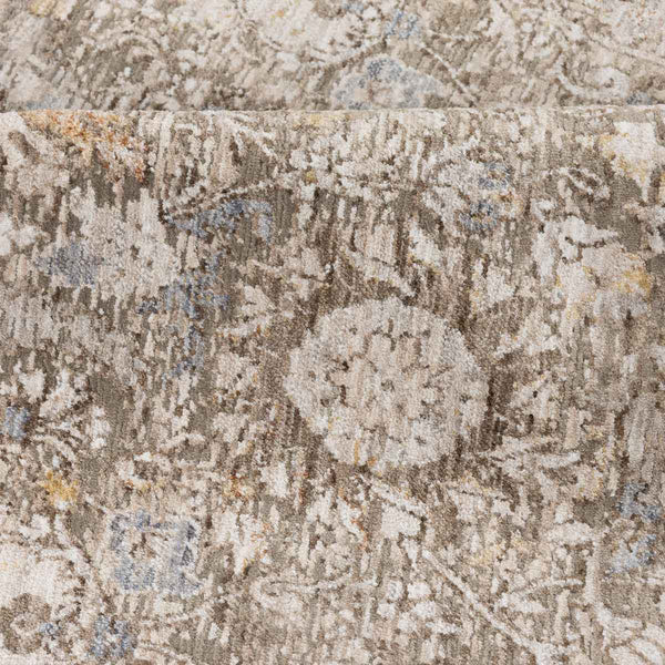 שטיח הריטאז' 09 אפור/קוניאק עגול | Heritage