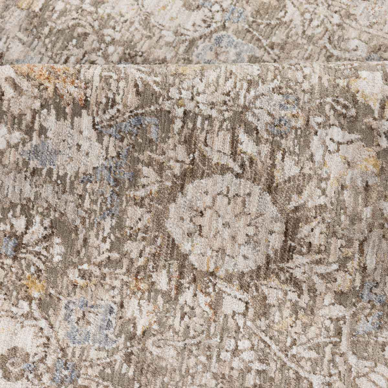 שטיח הריטאז' 09 אפור/קוניאק עגול | Heritage