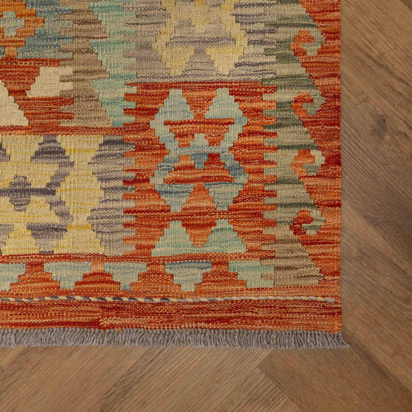 שטיח קילים אפגני 00 צבעוני 393*300