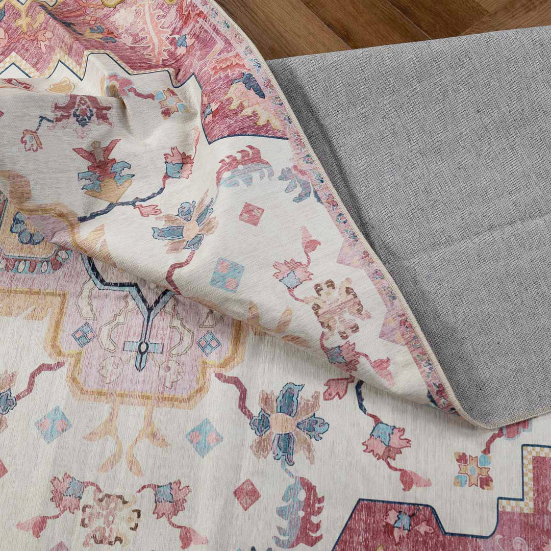 שטיח וינטאז' רוז 12 קרם\ורוד | Vintage Rose