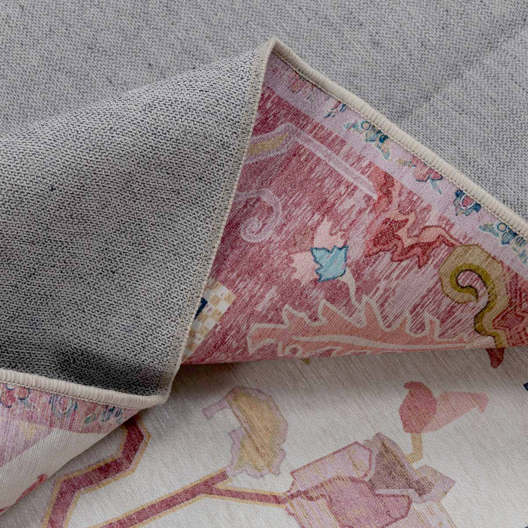 שטיח וינטאז' רוז 12 קרם\ורוד | Vintage Rose