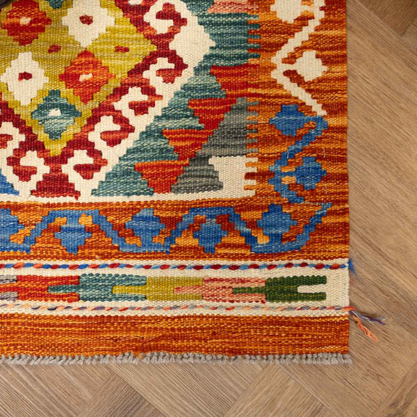 שטיח קילים אפגני 00 צבעוני 128*83