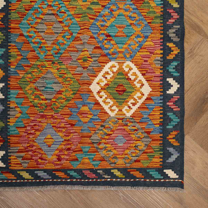 שטיח קילים אפגני 00 צבעוני 292*82