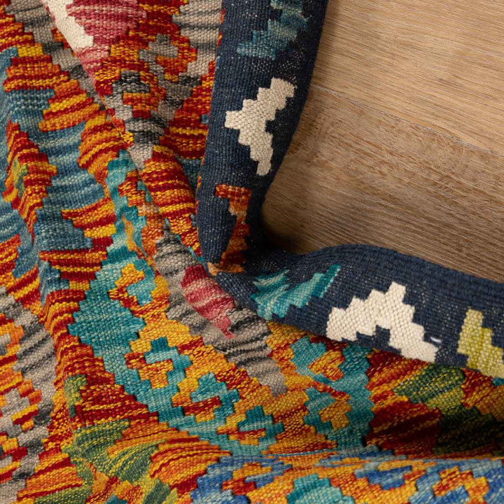 שטיח קילים אפגני 00 צבעוני 292*82