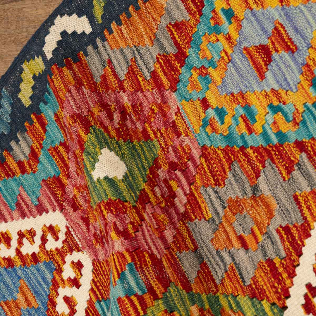 שטיח קילים אפגני 00 צבעוני 292*82