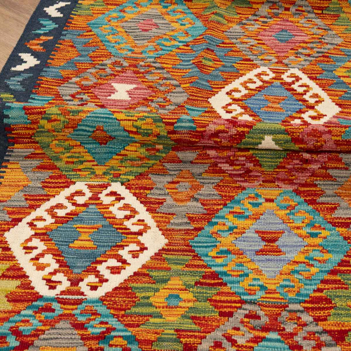 שטיח קילים אפגני 00 צבעוני 292*82