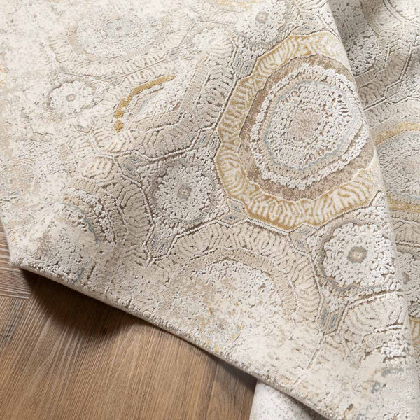 שטיח נול בוטיק 07 קרם/חרדל | Nool boutique