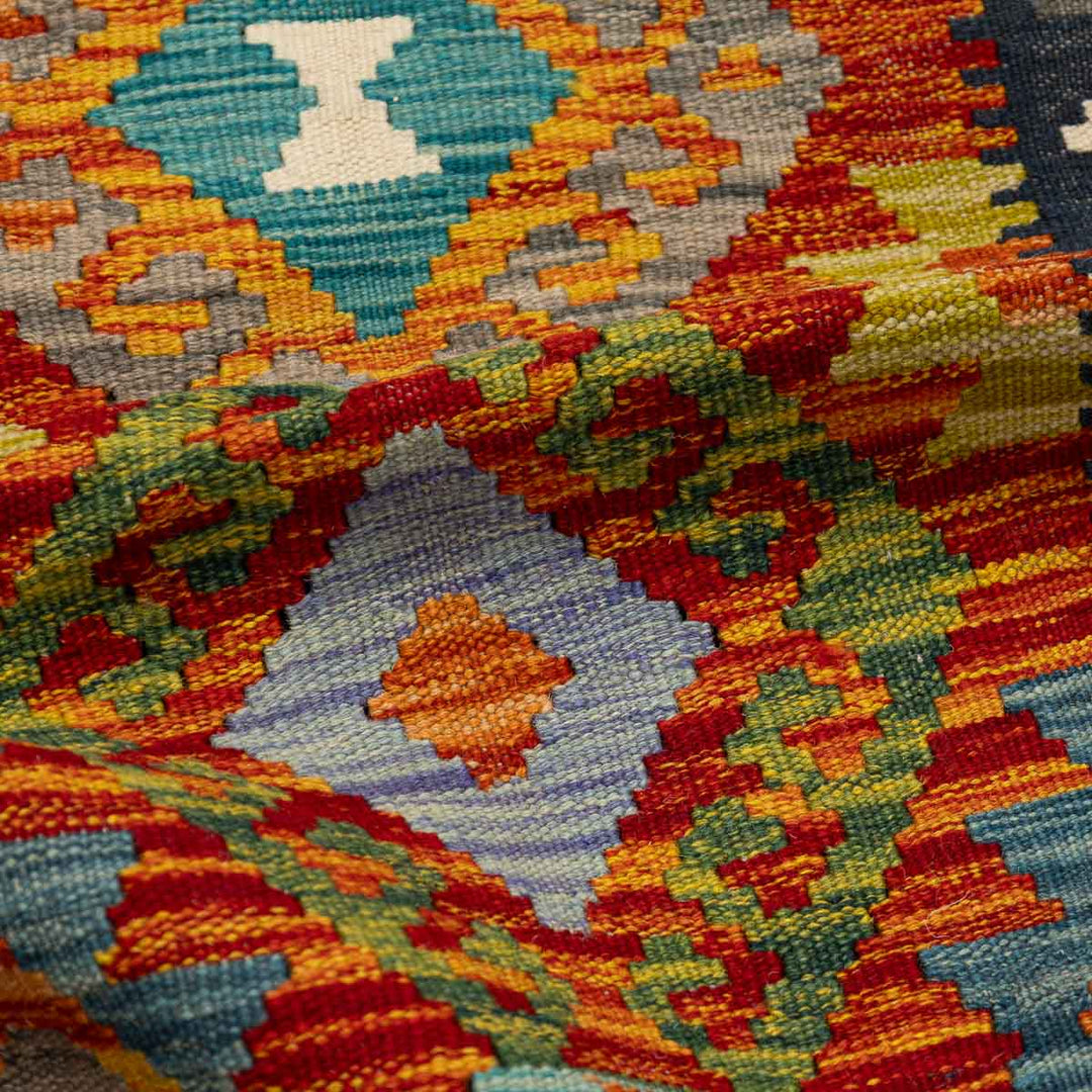 שטיח קילים אפגני 00 צבעוני 292*82