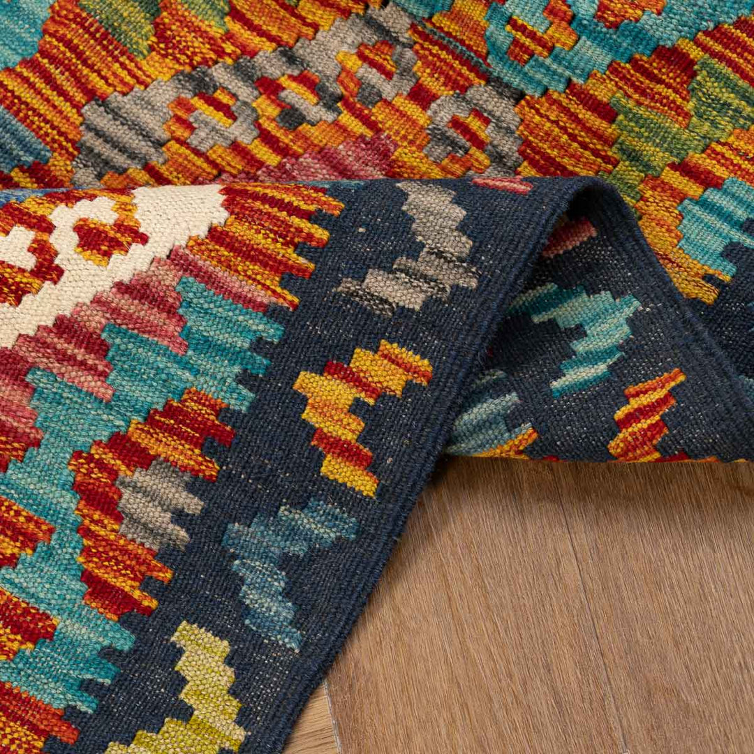 שטיח קילים אפגני 00 צבעוני 292*82