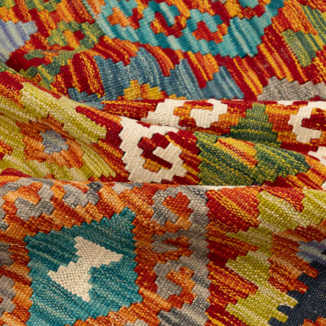 שטיח קילים אפגני 00 צבעוני 292*82