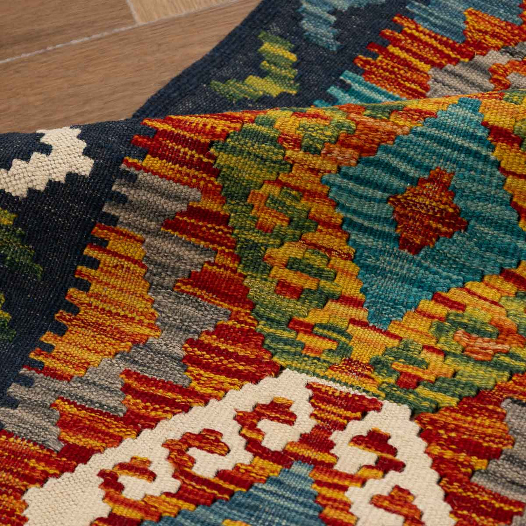 שטיח קילים אפגני 00 צבעוני 292*82