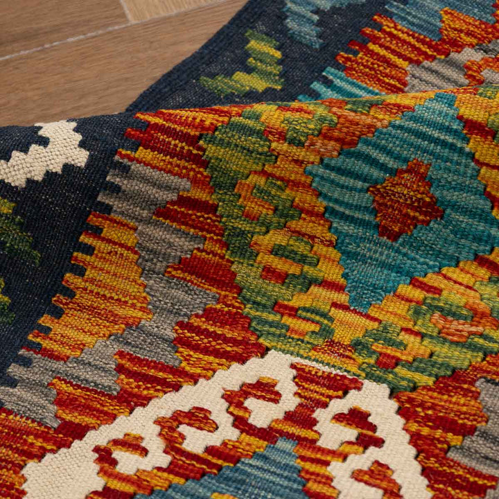 שטיח קילים אפגני 00 צבעוני 292*82