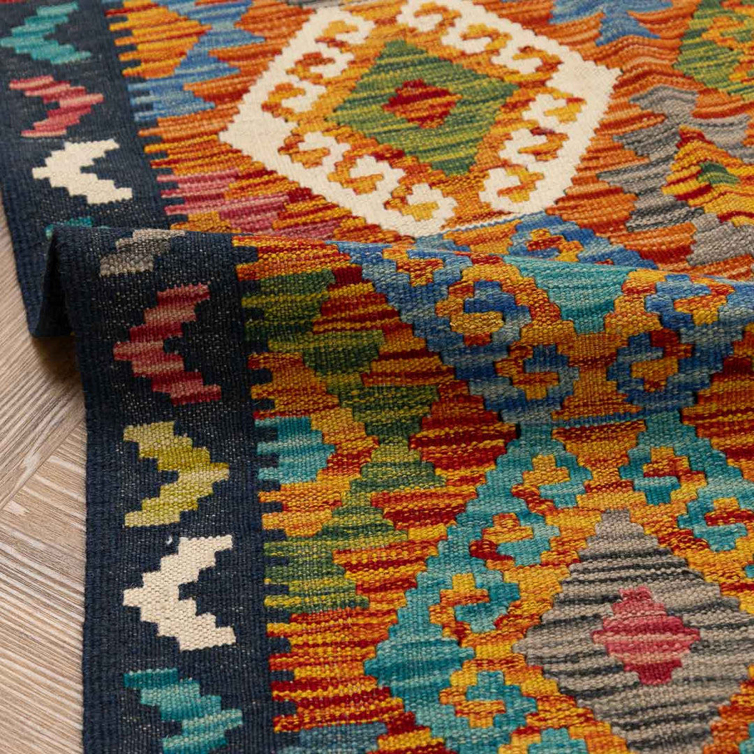 שטיח קילים אפגני 00 צבעוני 292*82