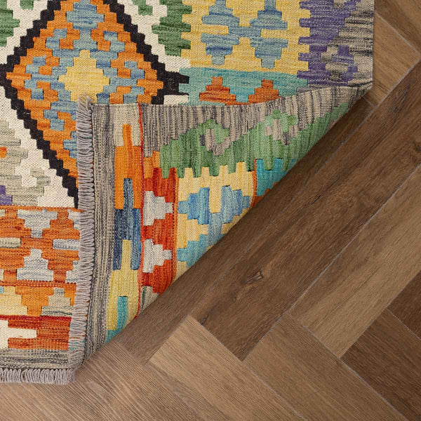שטיח קילים אפגני 00 צבעוני 247*183