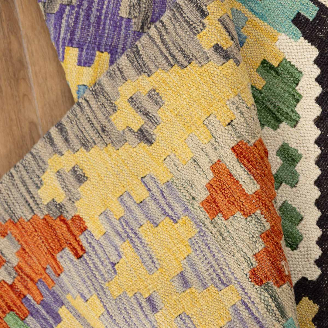 שטיח קילים אפגני 00 צבעוני 247*183