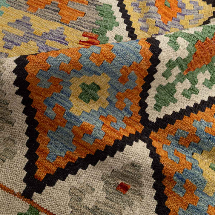 שטיח קילים אפגני 00 צבעוני 247*183