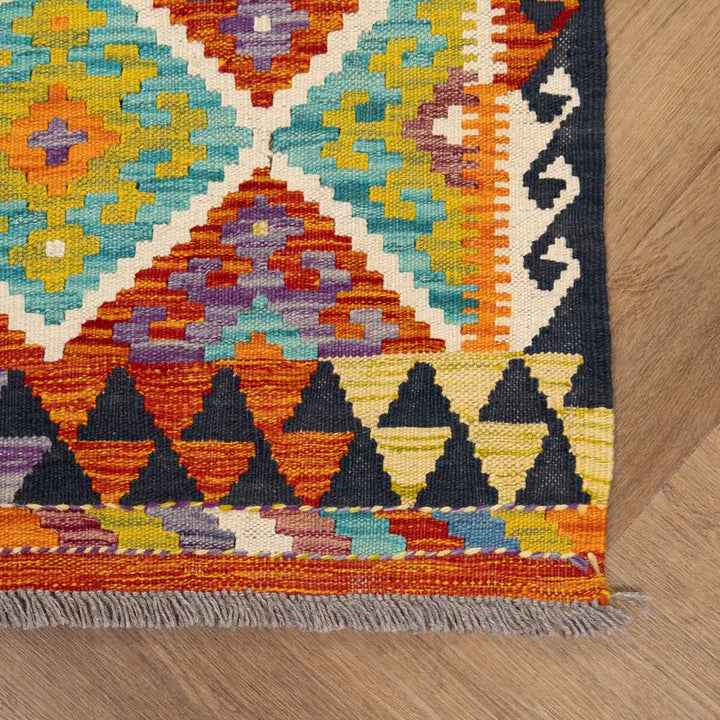 שטיח קילים אפגני 00 צבעוני 290*77