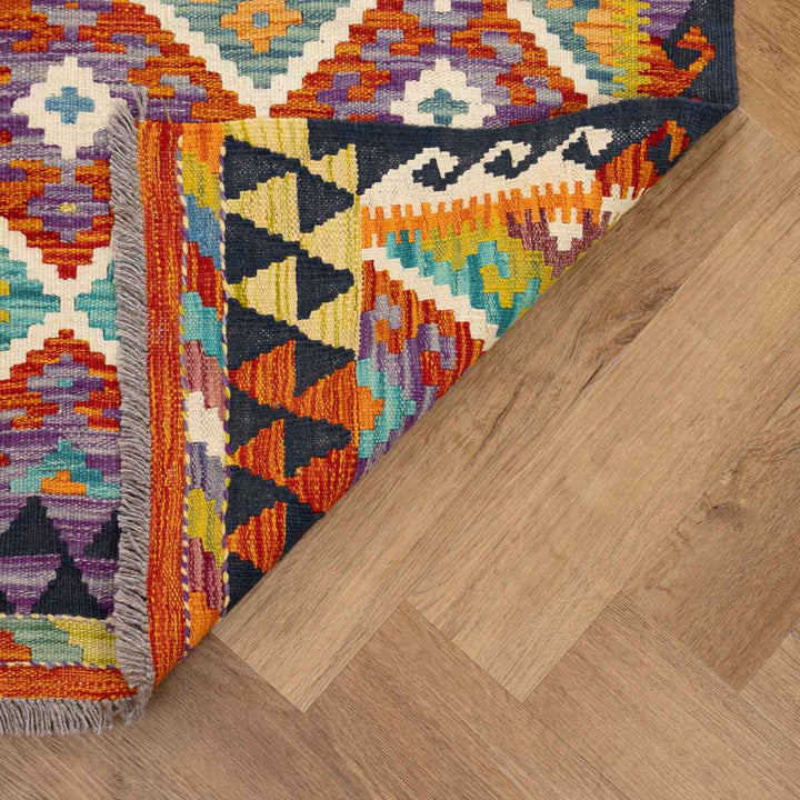 שטיח קילים אפגני 00 צבעוני 290*77