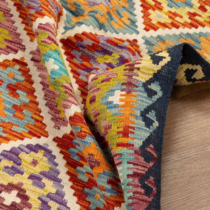 שטיח קילים אפגני 00 צבעוני 290*77