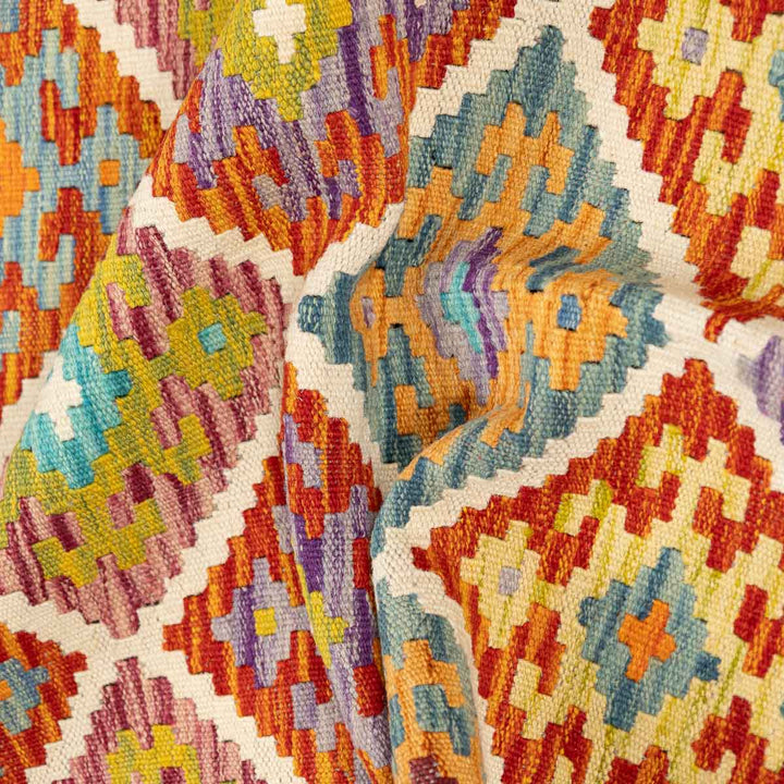 שטיח קילים אפגני 00 צבעוני 290*77