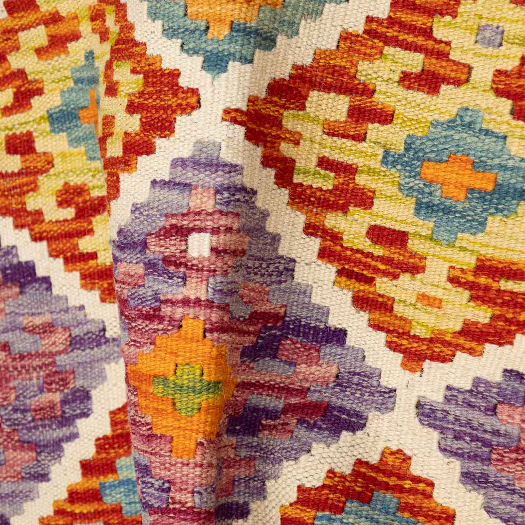 שטיח קילים אפגני 00 צבעוני 290*77